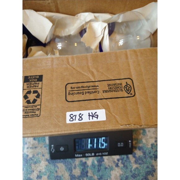 Set of 4 Hock Wine Glass Blue Stem Arcoroc France Luminarc Collectable Barware - Picture 13 of 13